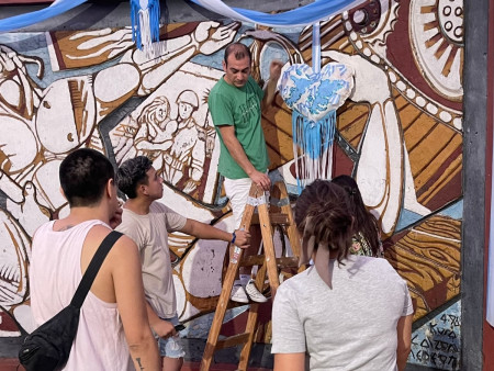  Preparativos para el Acto de Malvinas